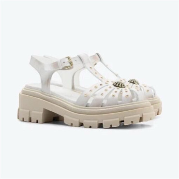 Sandália Vicenza Bonnie Off White