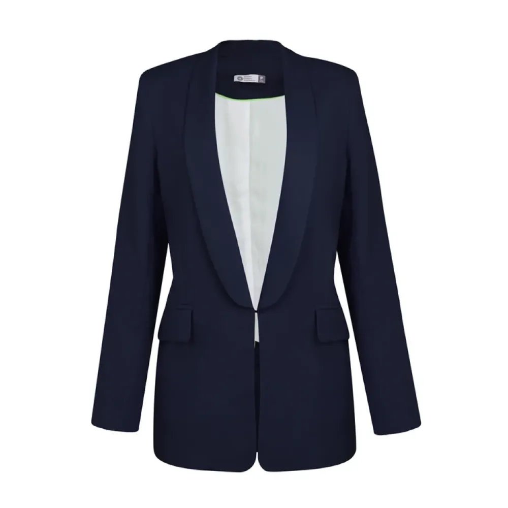 Blazer Lemon Linho Marinho