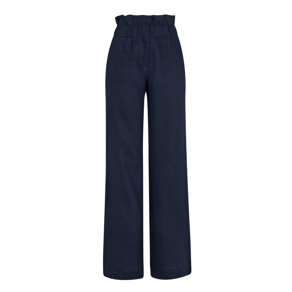 Calça Lemon Linho Marinho