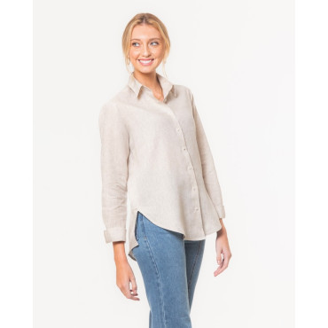 Camisa Lemon Linho Natural