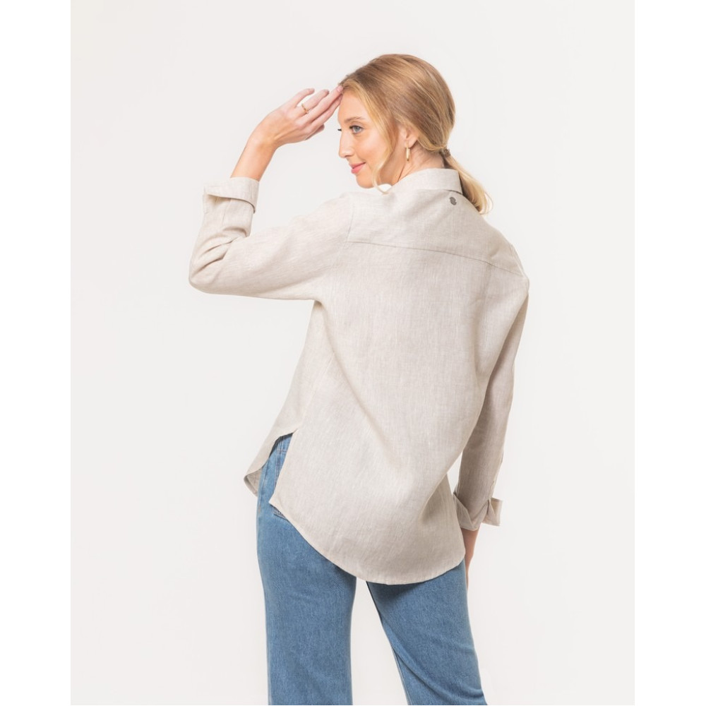 Camisa Lemon Linho Natural