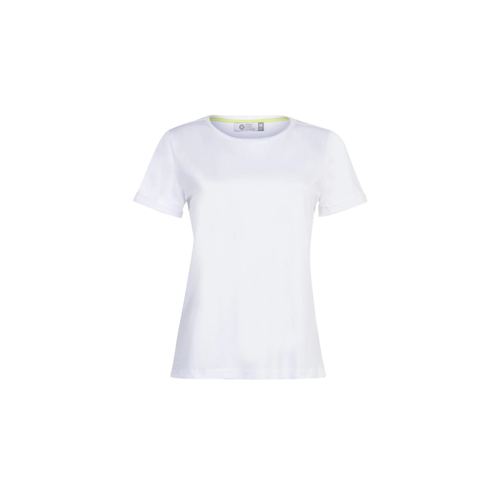 T-shirt Lemon Gola Careca Modal Branca