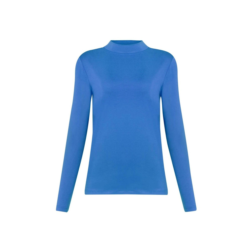 Blusa Lemon Manga Longa Gola Turtleneck Modal Pacifico