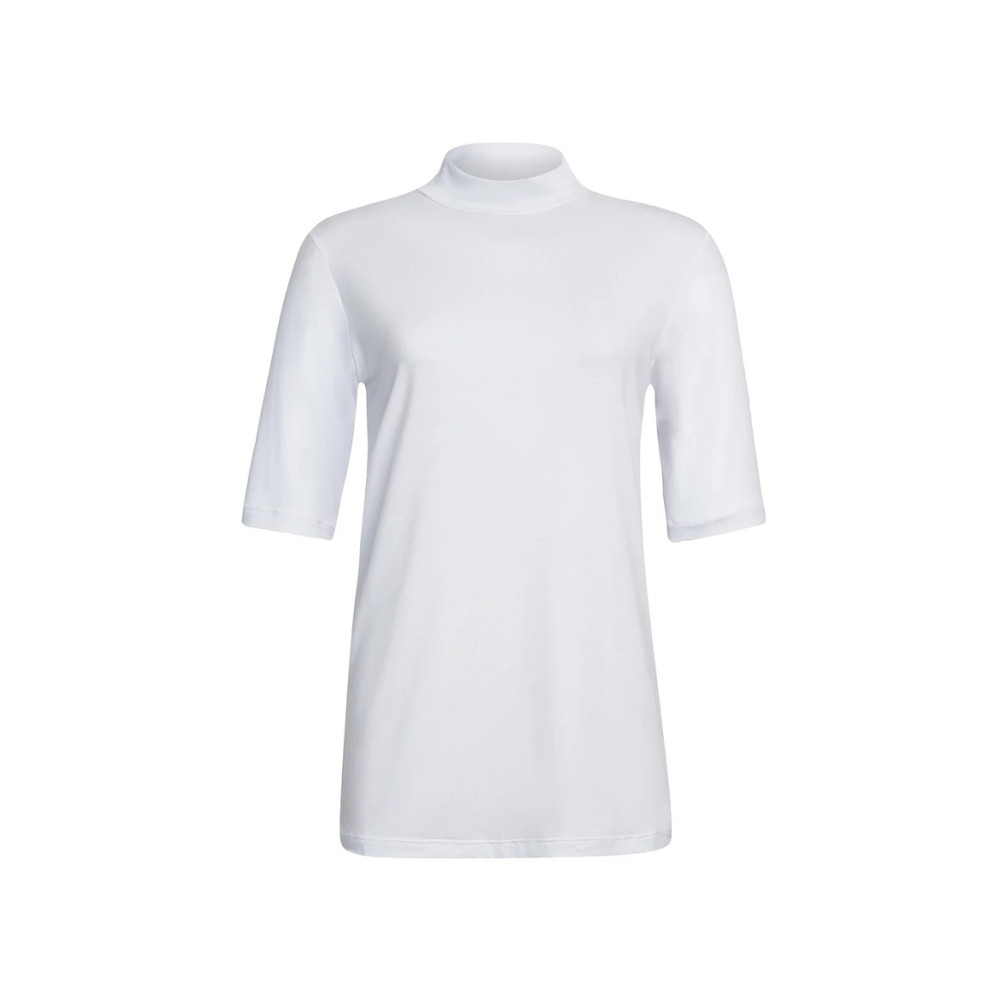 T-shirt Lemon Gola Turtleneck Modal Branco