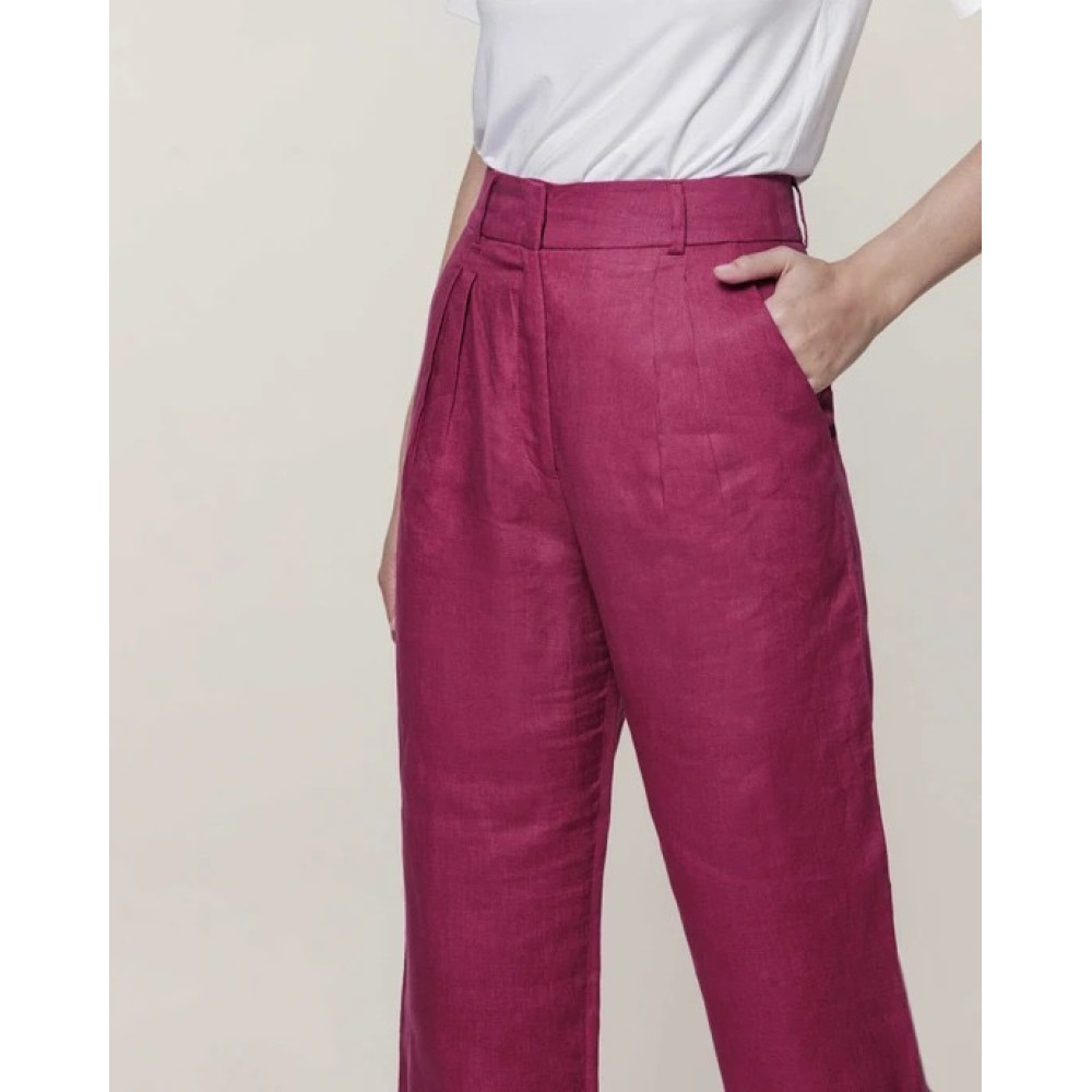 Calça Alfaiataria Reta Cherry Lemon Basic