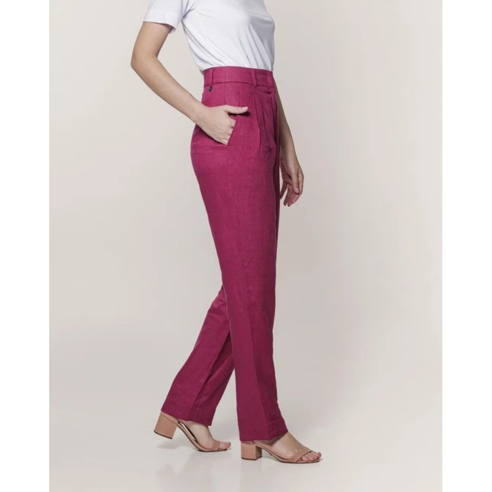 Calça Alfaiataria Reta Cherry Lemon Basic