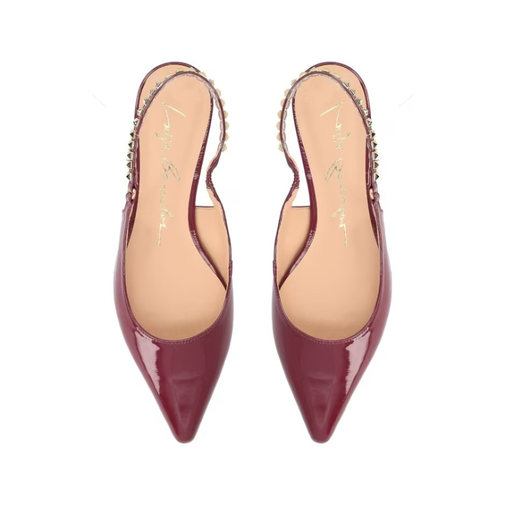 Sapatilha Luiza Barcelos Slingback Marsala