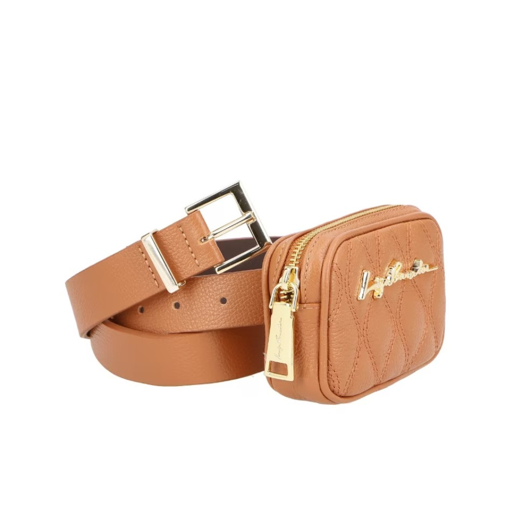 Cinto Luiza Barcelos Belt Bag Caramelo