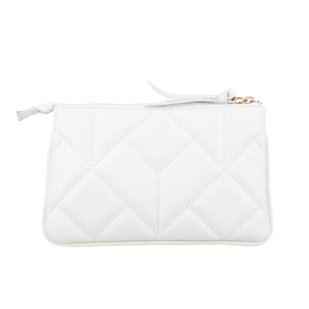 Bolsa Luiza Barcelos Pequena Dupla Tira Corrente Off-white