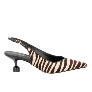 Slingback Luiza Barcelos Animal Print