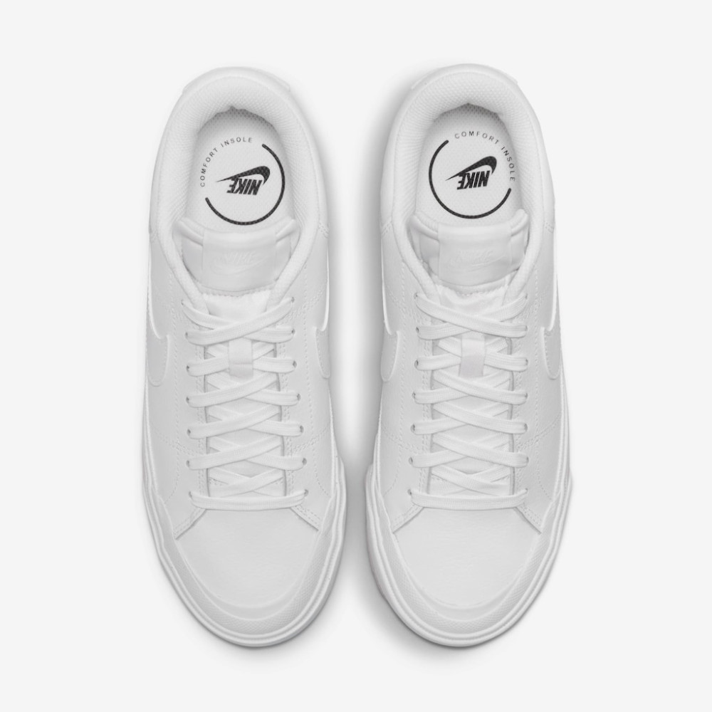 Tênis Nike Flatform Branco Court