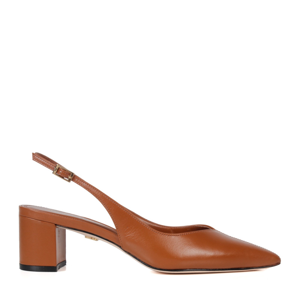 Scarpin Paula Torres Joana Apple Caramelo