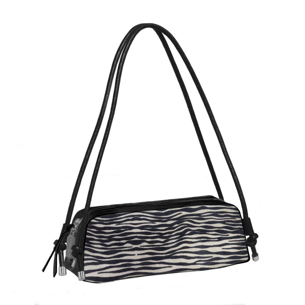 Bolsa Luiza Barcelos E Nati Vozza Animalier Zebra Animal Print