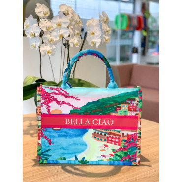 Bolsa De Praia Colecao Capsula Reseda - Bella Ciao