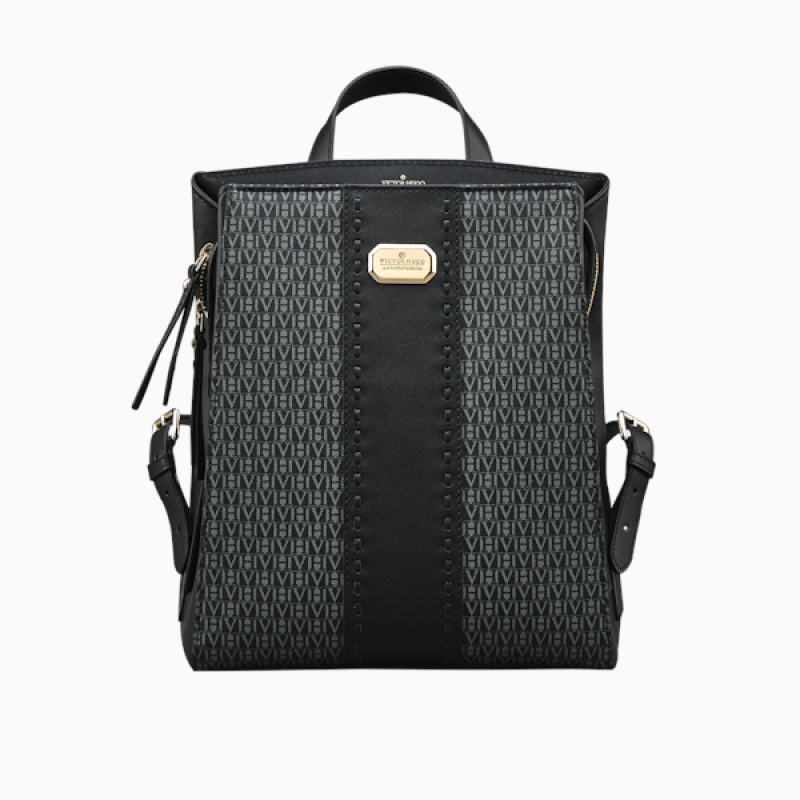 Mochila Backpack Babila Duca Victor Hugo Preto