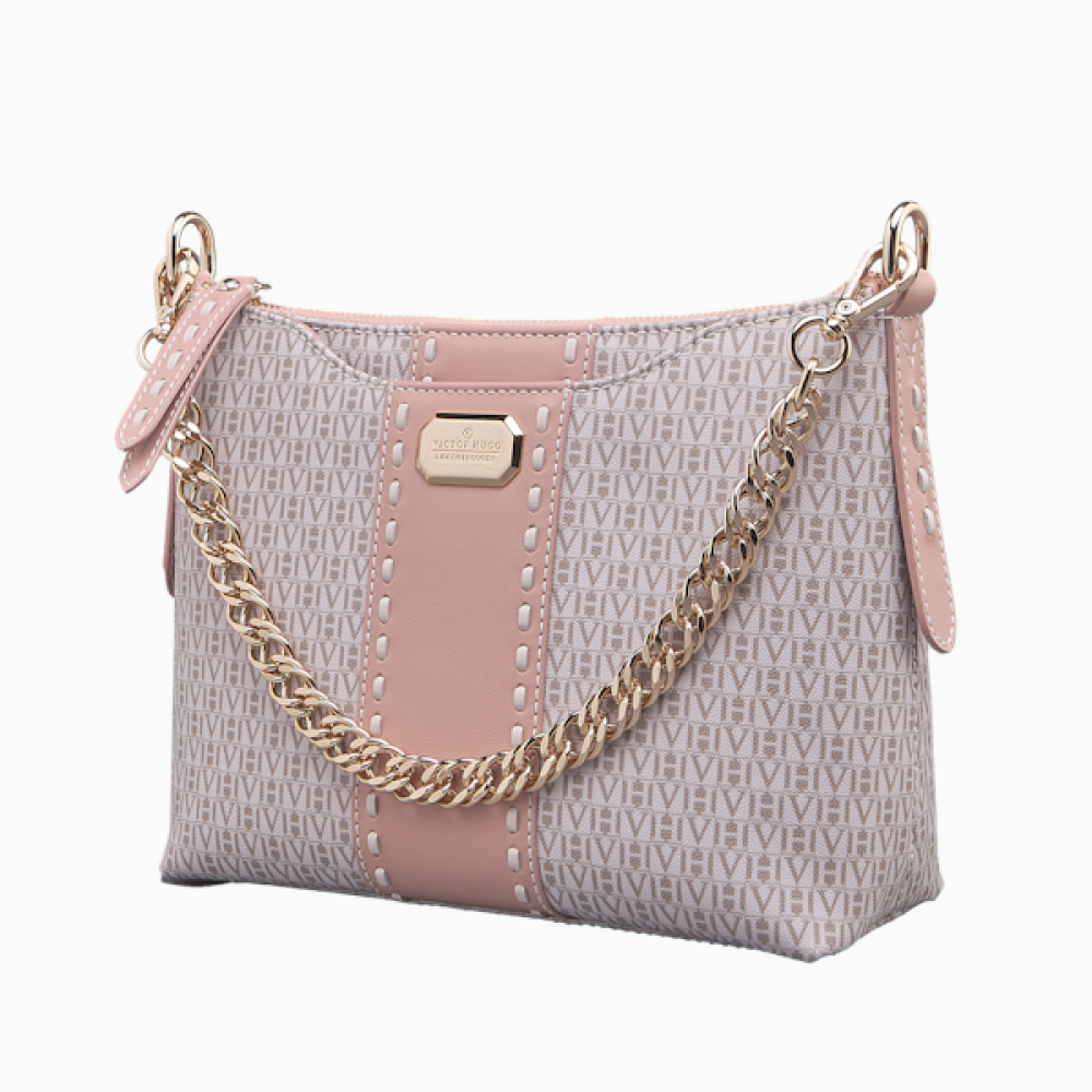 Bolsa Andy Catena Shoulder Duca Pocket Rose Victor Hugo