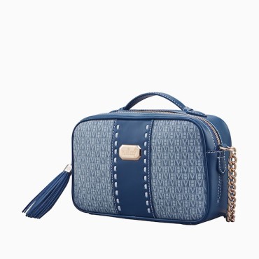 Bolsa Kaia Canvas Jeans Victor Hugo