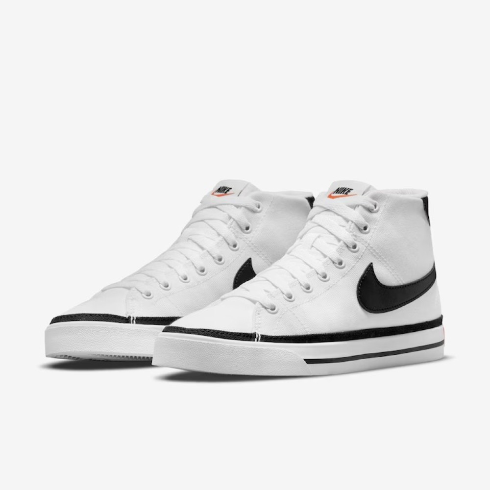 Tênis Nike Botinha Bicolor Preto E Branco