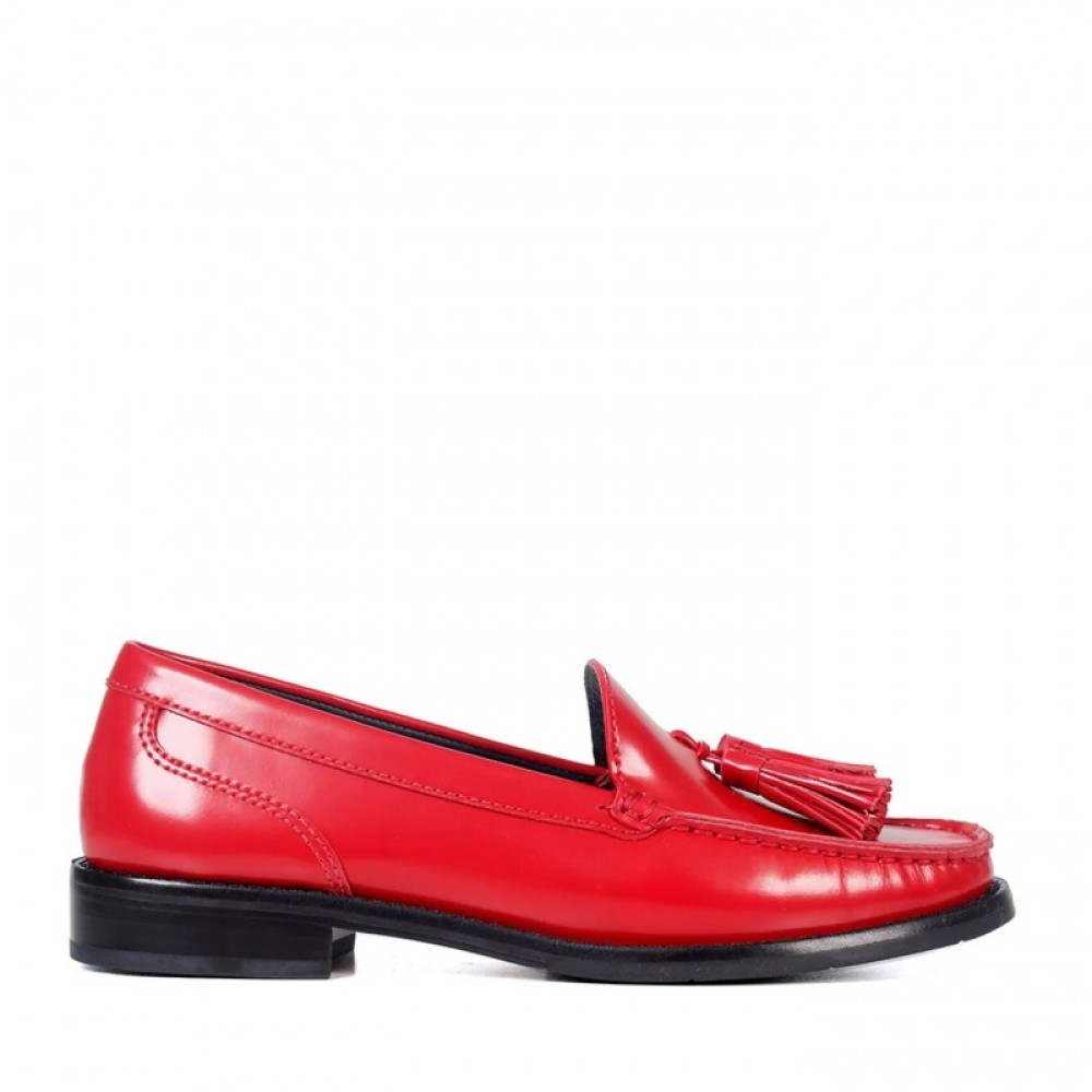 Mocassim Paula Torres Kate Ruby Vermelho