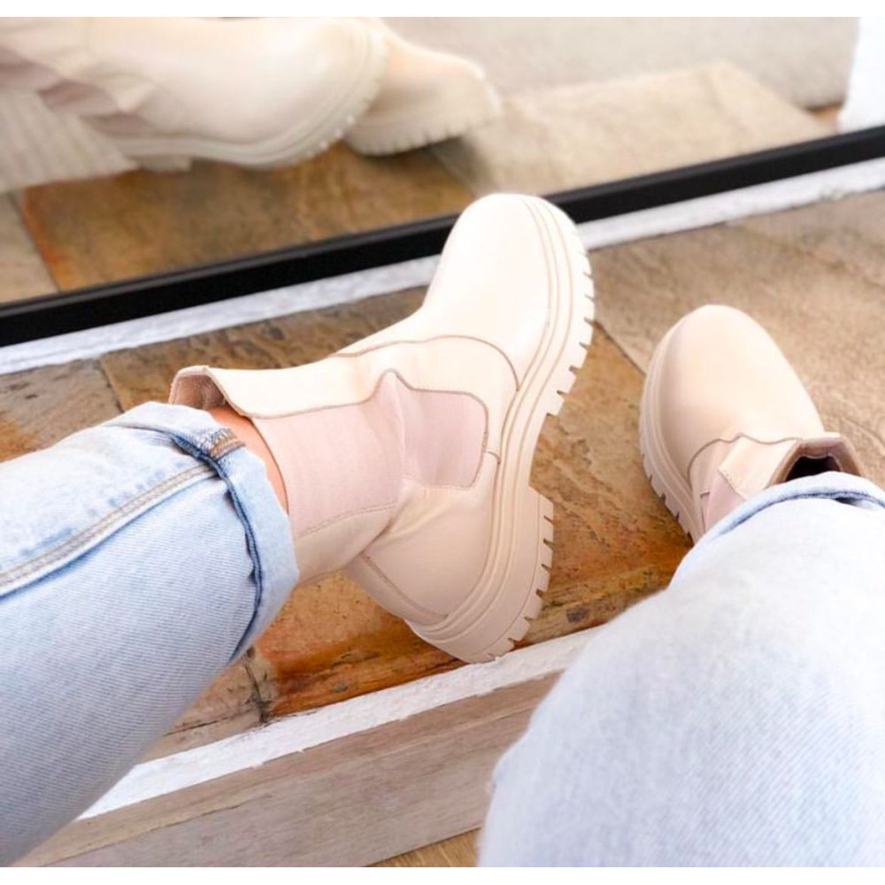 Bota Chelsea Resedá Off White