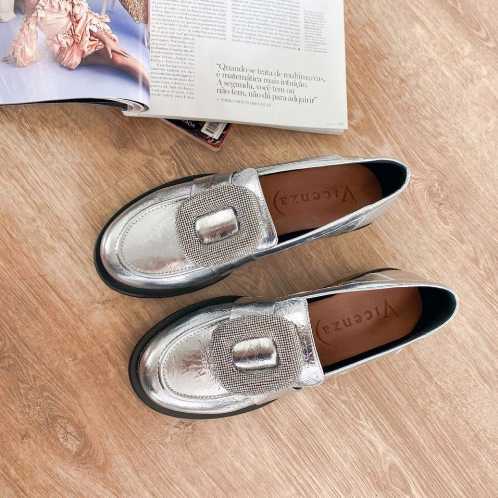 Loafer Newport Vicenza Prata