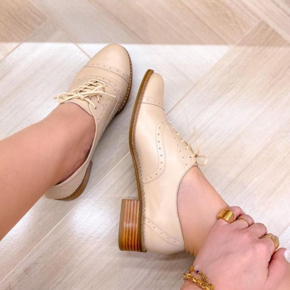 Mocassim Resedá Vivian Off White